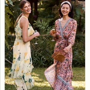 NWT Farm Rio x Anthropologie Clara dress